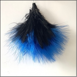  Marabou Black and Blue